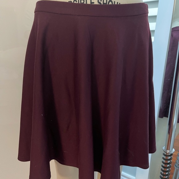 Urban Outfitters Burgundy Circle Skirt size 12 | High waisted - Picture 7 of 13
